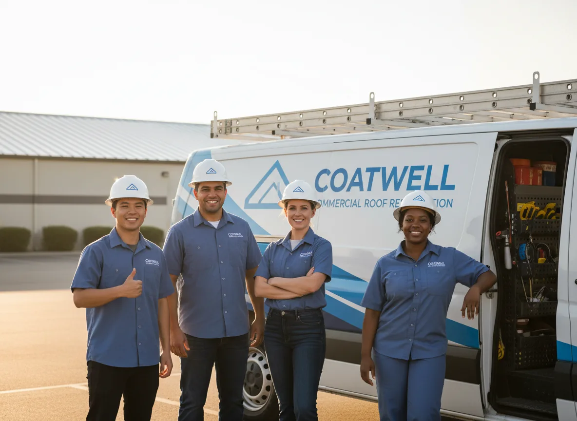 Commercial roof coating company in Vienna, SD